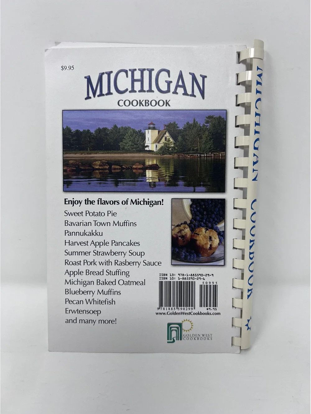 Michigan Cookbook - More Than 100 Savory Recipes from Michigan's Best Bed and Bf